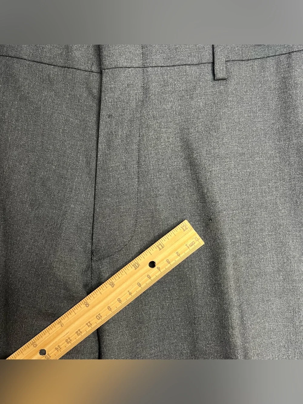 J Crew Ludlow Suit Slim Super 120 Wool Mens 40S / W33x28 Grey Loro Piana *FLAW*
